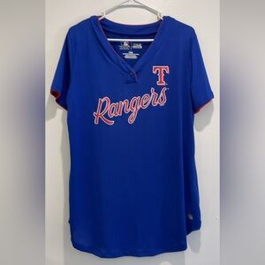 Blue Rangers Baseball Jersey
